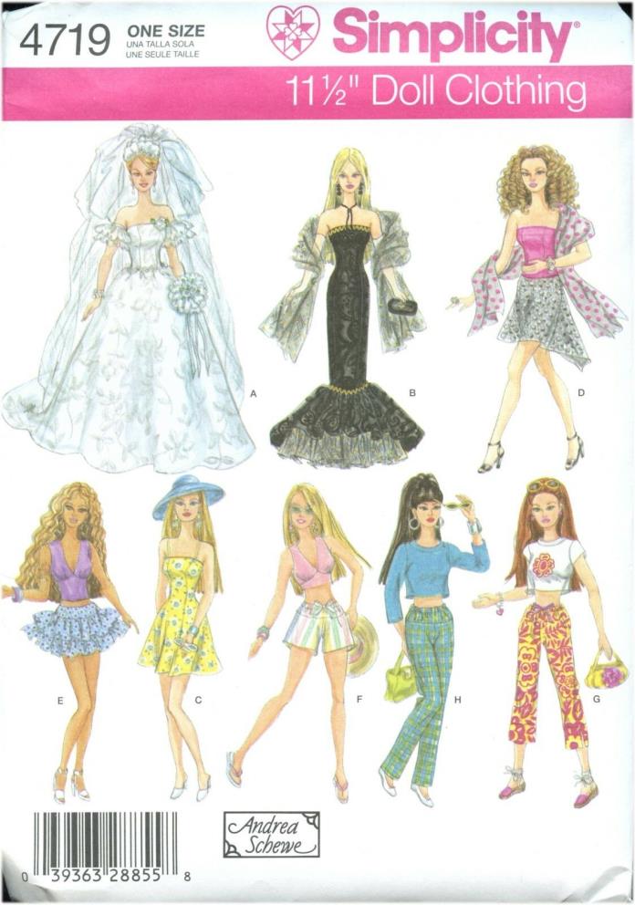 Simplicity 4719 Pattern 11 1/2