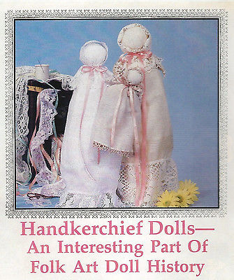 CHURCH DOLL PATTERNS -- HANDKERCHIEF & TWIN BABIES in a CRADLE INSTRUCTIONS
