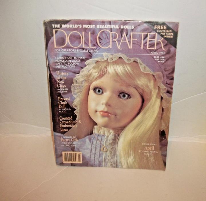 DOLL CRAFTER DOLL Magazine April 1993 with PULL OUT PATTERN UNCUT