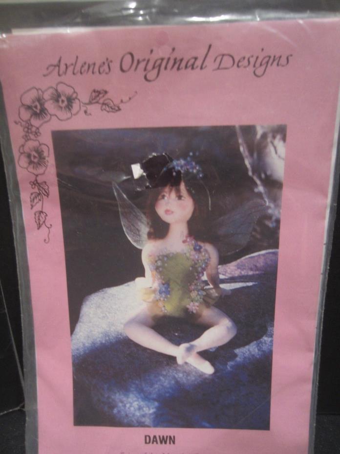 Arlene Original Designs Dawn Fairy Sculpted Doll Pattern.  Complete.