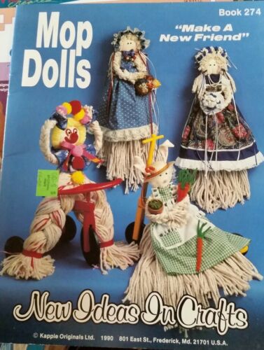 Craft Book Mop Dolls Book 274 New Ideas In Crafts