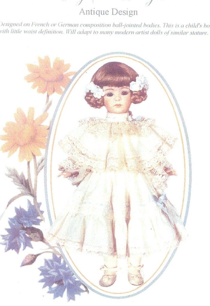 Antique Design Doll Dress Pattern BHD 662 New and Uncut 23 to 24 Inch Dolls
