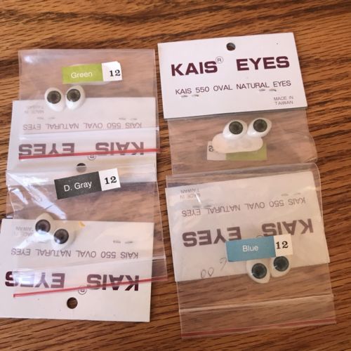 Kais  Acrylic Doll Eyes, 16mm 9 Pair,