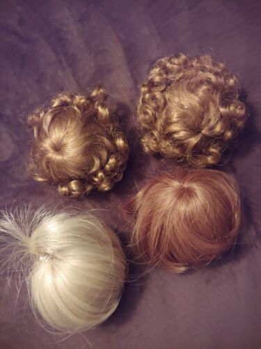 Doll Wigs Size 7-8 Set Of 4