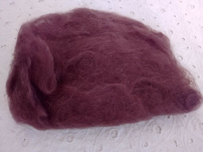 100% Very Soft Fine MOHAIR MED Brown Repair Part Antique Bisque or Reborn Doll