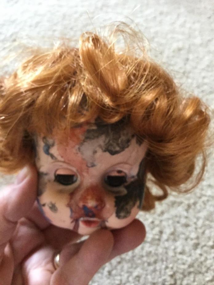 Doll Wig Red Short Curls on the Ends Never Used Brand Name Inside See Photos Siz