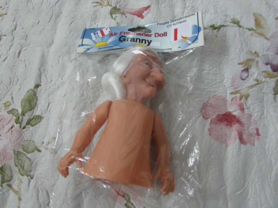 Fibre Craft Air Freshener Doll 5 3/4 GRANNY/WITCH Brand New in Sealed Package