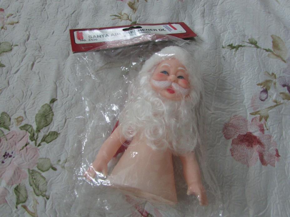 Fibre Craft Air Freshener Doll 5 3/4 SANTA Brand New in Sealed Package
