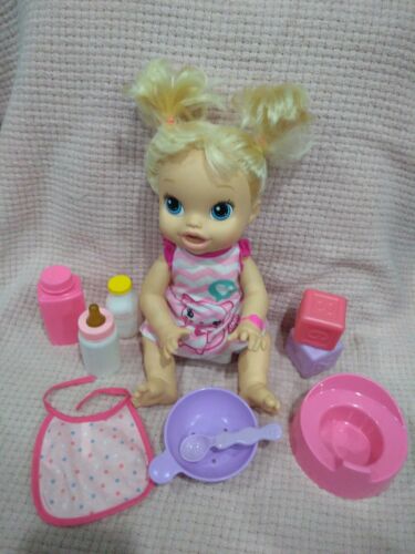 Baby Alive All Gone 2013 Doll w/Clothes & Accessories Speaks English