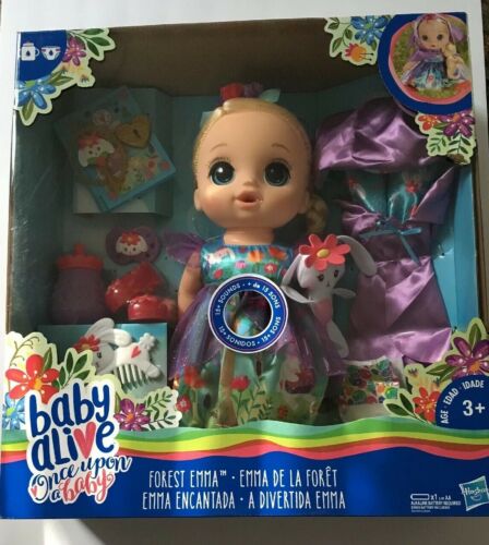 Baby Alive Once Upon a Baby: Forest Tales Forest Emma! Brand NEW!