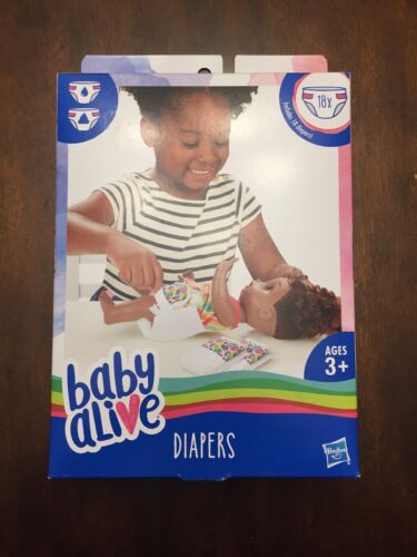 BABY ALIVE 18 Diapers New In The Box