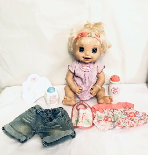 2007 Baby Alive Learn To Potty With Accessories In Very Good Condition