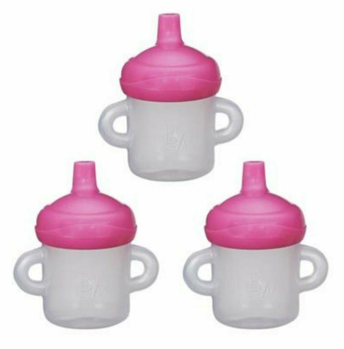 Baby Alive Sippy Cup 3-Pack Refill, Can Be Filled with Water Colors and shape