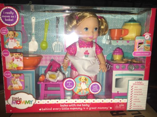 Little Mommy Bake with Me Baby Doll new in package