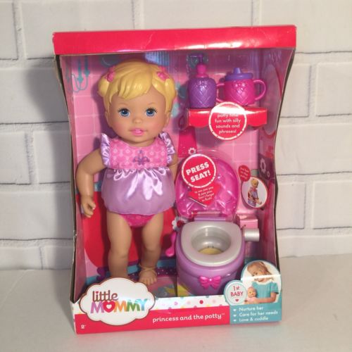 Fisher Price Little Mommy Princess and The Potty Doll Girls Christmas Toy
