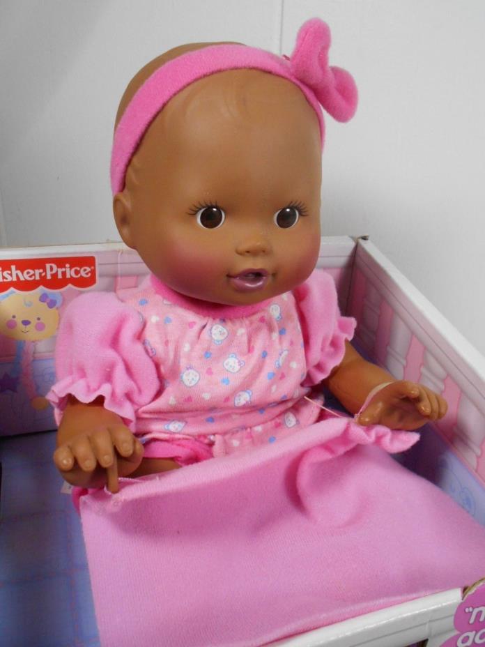 Little Mommy Hide & Peek Doll Fisher Price Interactive Peek a Boo NEW
