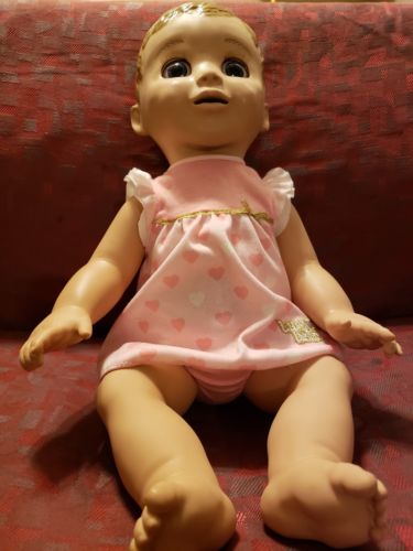 Luva Bella LuvaBella Blonde Girl Interactive Baby Doll
