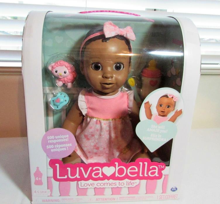 NEW Luvabella African American Interactive Expression Doll 100+ Words Phrases