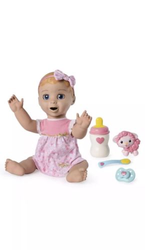 Luvabella Blonde Hair Responsive Baby Doll with Real Expressions and Movement