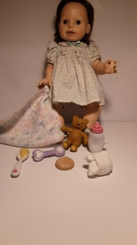 2000 Playmates Toys Inc. Amazing Baby Interactive Doll And Accessories