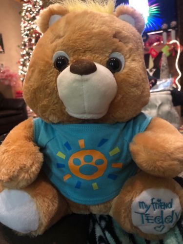 My Friend Teddy Plush Soft Interactive Talking Bear