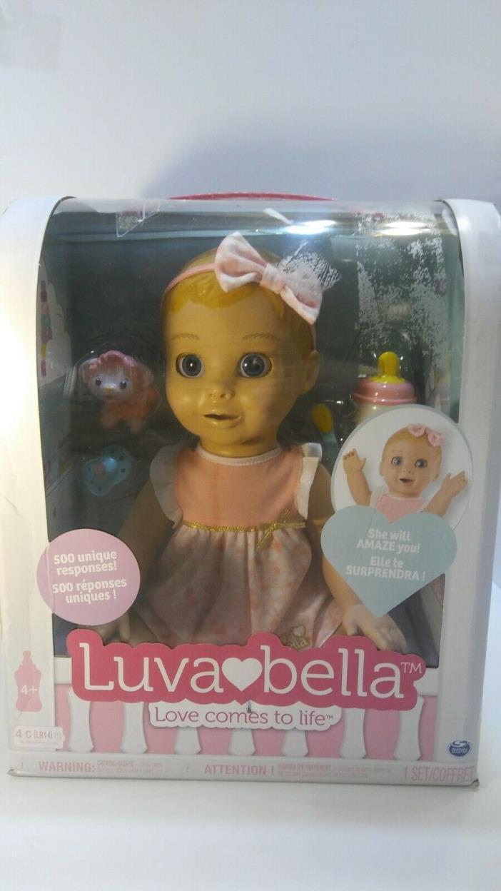 Luvabella Blonde Hair, Responsive Baby Doll w/Real Expressions & Movement