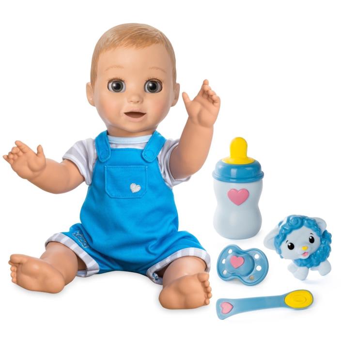 Luvabella *LUVABEAU* Interactive Responsive Boy Baby Doll Realistic VHTB *BNIB*