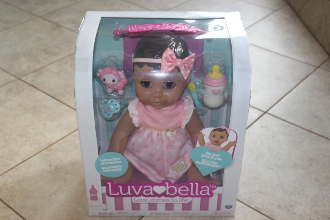 LUVABELLA BRUNETTE HAIR RESPONSIVE BABY DOLL REALISTIC EXPRESSIONS,MOVEMENT