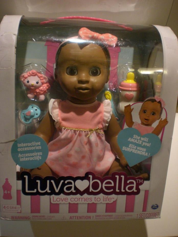 NEW Luvabella African American Interactive Expression Doll 100+ Words Phrases