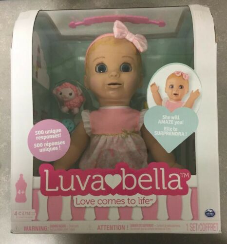 LUVABELLA BLONDE HAIR CAUCASIAN INTERACTIVE DOLL REAL MOVEMENT & EXPRESSIONS D25