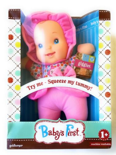 Baby's First Giggles Doll Especially Designed for Babies