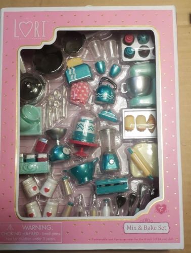 Lori Doll Mix  Bake Accessory Set