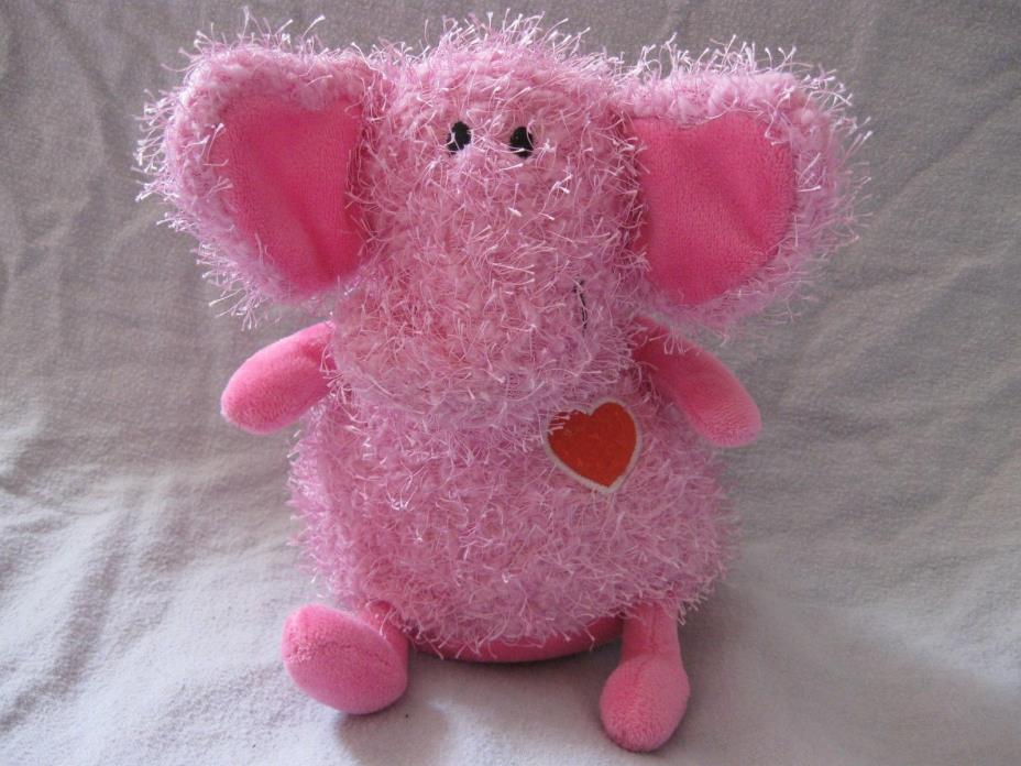 Hallmark pink elephant beanbag plush 7