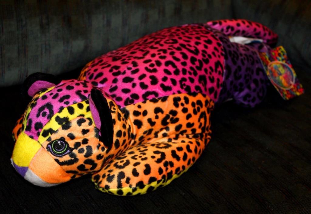 LISA FRANK Cheetah Plush 20