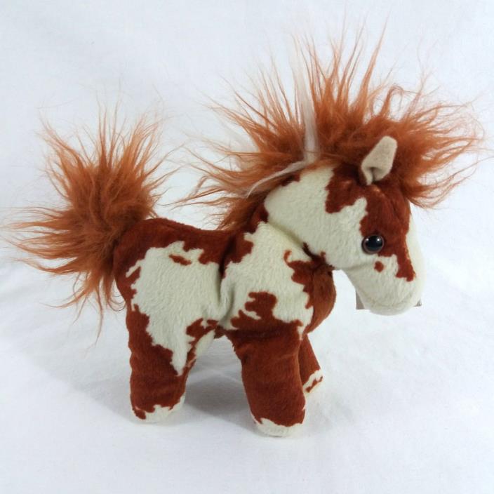 Breyer Hidalgo Mini Plush Horse Stuffed Animal 2004 Chestnut Pinto Bean Bag Toy