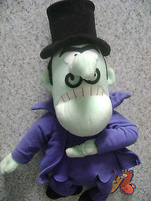 The Adventures of Rocky and Bullwinkle plush beanie CVS Snidely Whiplash