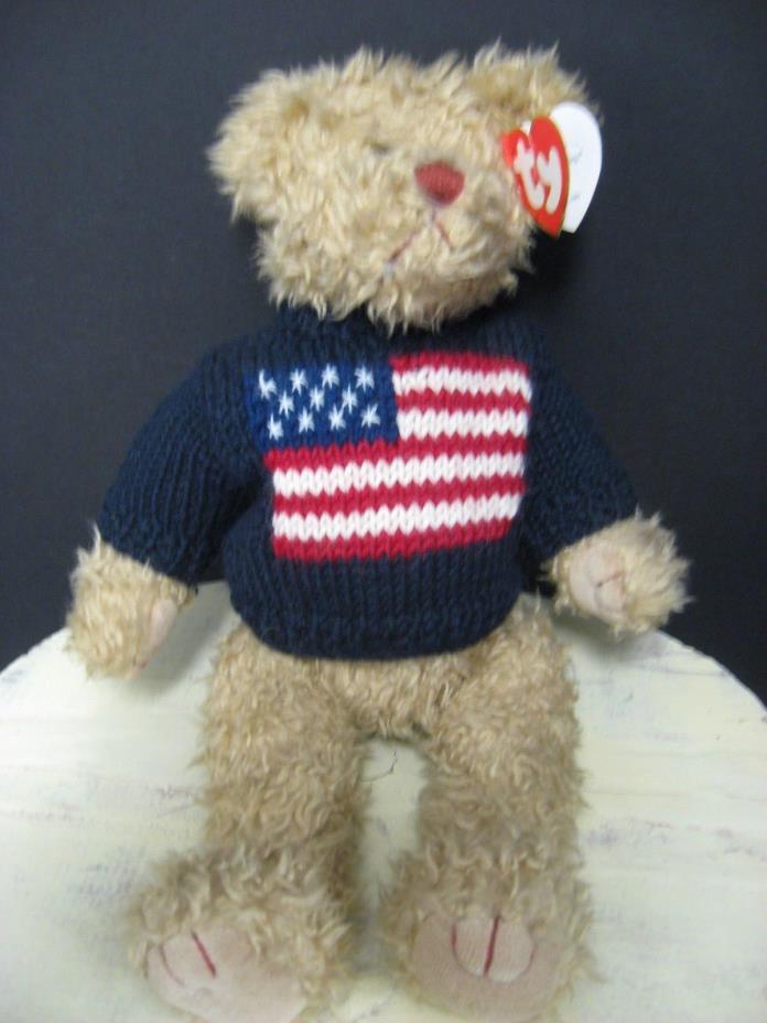 Ty Grant Classic Teddy Bear Attic Treasures Jointed 13