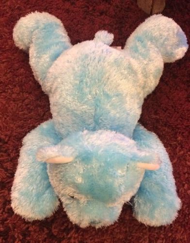 Ty Blue Bear Plush Named Cuddlecub with Rattle from 2001