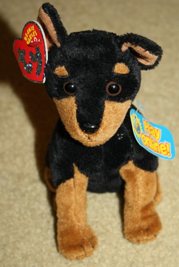 NWT TY 2.0 BEANIE BABY TROOPER THE DOG 6