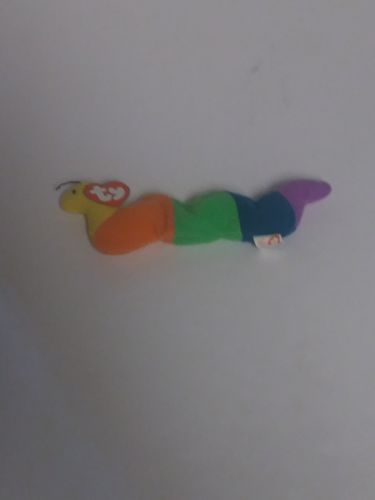 Ty Beanie Baby Inch the worm new with TY tag 1995