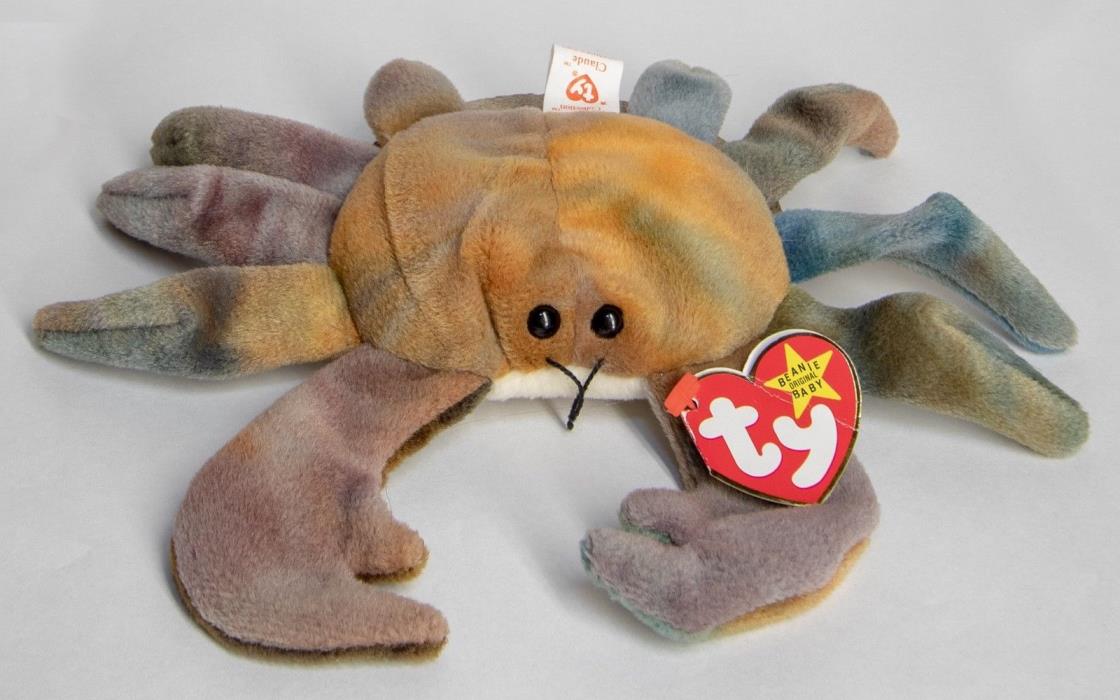 Ty Beanie Babies: Claude The Crab 1996