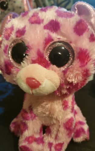 Ty Beanie Boo 6in Glamour The Pink Leopard