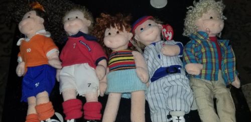 Lot Of 5 Ty Teenie Beanie Boppers
