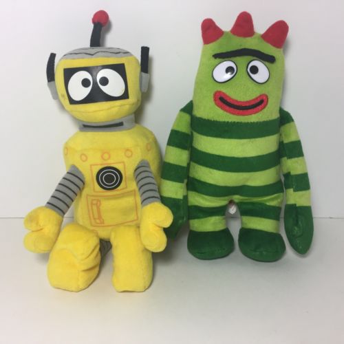 yo gabba gabba plex plush