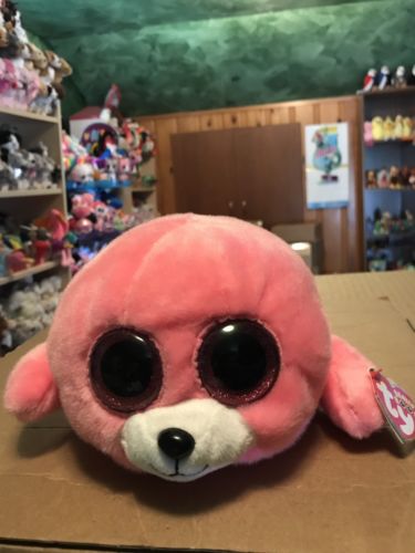 Ty PIERRE -Pink Seal Beanie Boo Buddy!