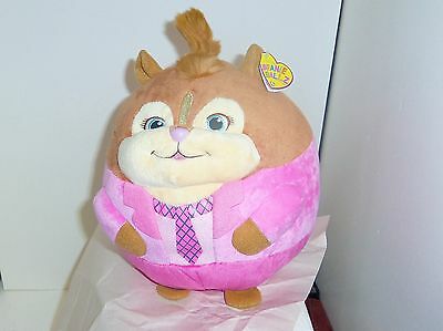 Brittany 2012 TY Beanie Medium 8in Ballz Buddy size Alvin Chipmunks MWMT 38548