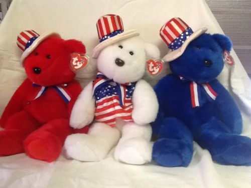 Beanie Buddies - Uncle Sam - Set of three