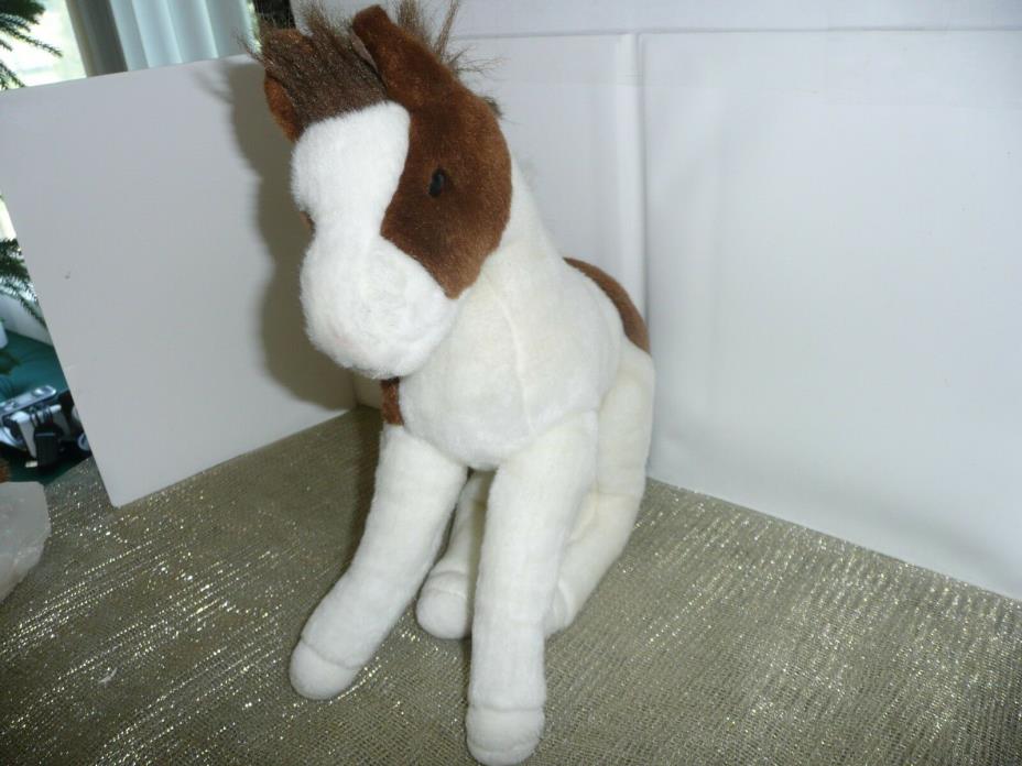 Douglas The Cuddle Toy, Brown & White Horse, 14