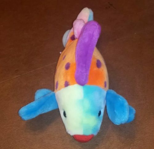 ty beanie buddies collection Lips the Rainbow Fish 12 inch