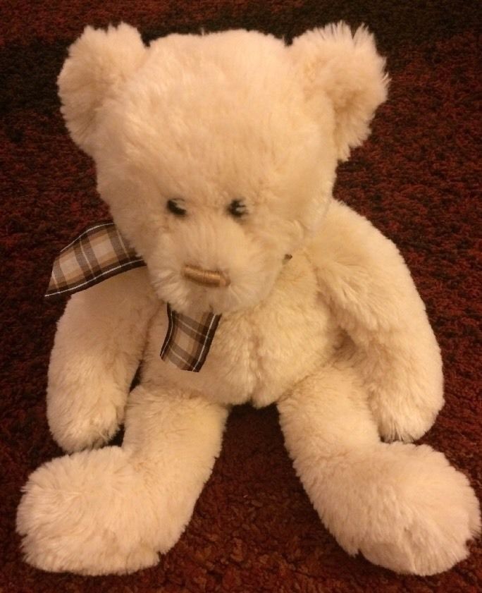 Ty Classic Cream Bear Named Charisse from 2006